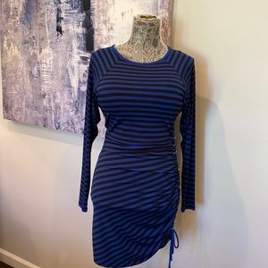 Michael Kors NEW XS black & blue dress